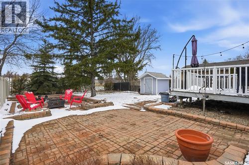 166 Magee Crescent, Regina, SK - Outdoor With Deck Patio Veranda