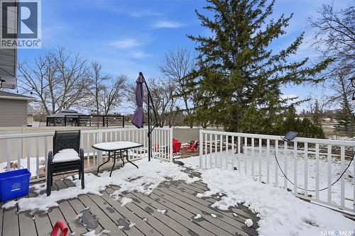 166 Magee Crescent, Regina, SK - Outdoor With Deck Patio Veranda