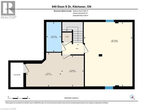 View of property floor plan - 649 Doon South Drive, Kitchener, ON - Other