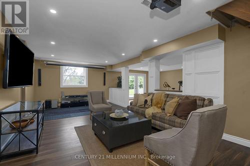 Lower Level Rec Room - 9610 Sideroad 5 Side Road, Erin, ON - Indoor Photo Showing Living Room