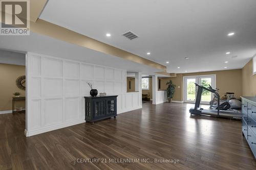 Walkout to Yard - 9610 Sideroad 5 Side Road, Erin, ON - Indoor Photo Showing Gym Room