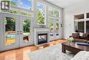 373 Torrance Street, Burlington, ON  - Indoor Photo Showing Living Room With Fireplace 