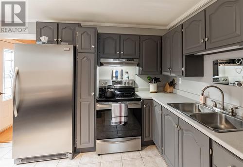 29 Greslet Place, Cbs, NL - Indoor Photo Showing Kitchen With Double Sink