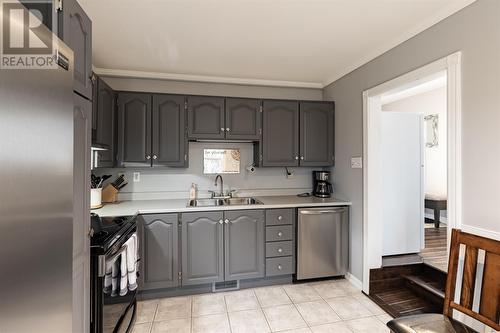 29 Greslet Place, Cbs, NL - Indoor Photo Showing Kitchen With Double Sink
