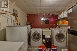 Full-sized laundry & access to crawl space storage - 