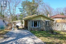 Mature-treed and shaded front yard - 