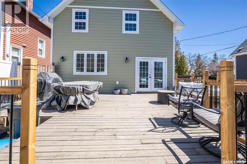 832 Algoma Avenue, Moose Jaw, SK - Outdoor With Deck Patio Veranda With Exterior