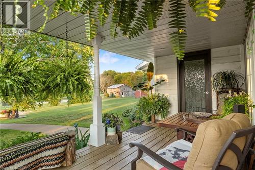 413294 Baseline Road, Durham, ON - Outdoor With Deck Patio Veranda