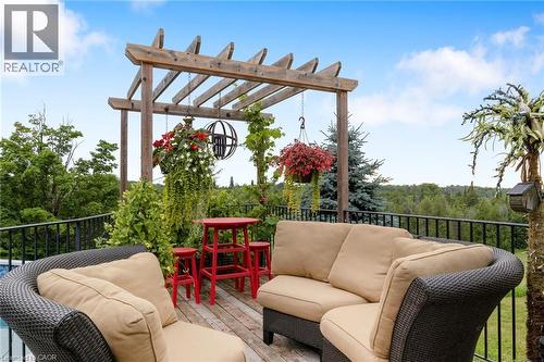413294 Baseline Road, Durham, ON - Outdoor With Deck Patio Veranda