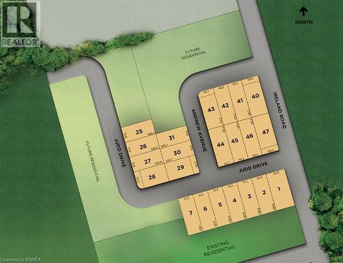 Full site plan - 103 Judd Drive, Simcoe, ON - Other