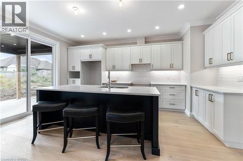 *TO BE BUILT - SIMILAR NOT EXACT* - 111 Judd Drive, Simcoe, ON - Indoor Photo Showing Kitchen With Upgraded Kitchen