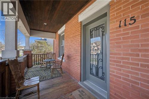 115 Allen Street E, Waterloo, ON - Outdoor With Deck Patio Veranda With Exterior