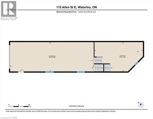 Floor plan - 115 Allen Street E, Waterloo, ON - Other