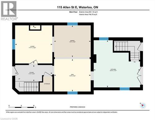 Floor plan - 115 Allen Street E, Waterloo, ON - Other