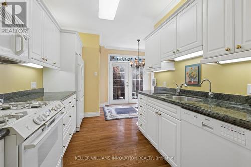1 - 333 George Street N, Cambridge, ON - Indoor Photo Showing Kitchen With Double Sink