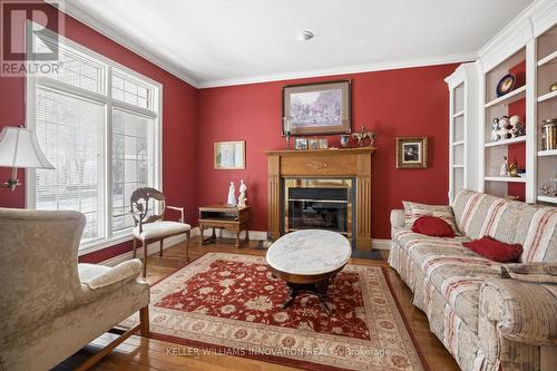 1 - 333 George Street N, Cambridge, ON - Indoor Photo Showing Living Room With Fireplace