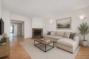 Salon - 301-4476 Rue Ste-Catherine O., Westmount, QC  - Indoor Photo Showing Living Room With Fireplace 