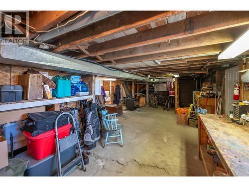 4550 Gulch Road, Naramata, BC - Indoor Photo Showing Basement