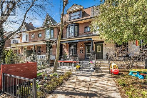 332 Delaware Avenue, Toronto, ON - Outdoor With Deck Patio Veranda With Facade