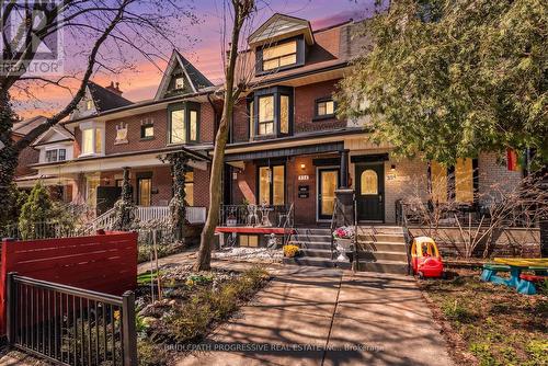 332 Delaware Avenue, Toronto, ON - Outdoor With Deck Patio Veranda With Facade