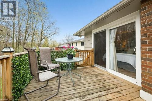 522 Glendene Crescent, Waterloo, ON - Outdoor With Deck Patio Veranda With Exterior