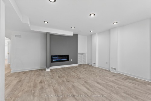 4637 James Austin Drive, Mississauga, ON - Indoor With Fireplace