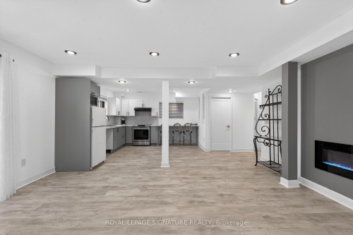 4637 James Austin Drive, Mississauga, ON - Indoor With Fireplace