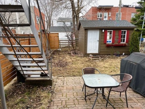 Cour - 286 6E Avenue, Montréal (Lasalle), QC - Outdoor With Deck Patio Veranda