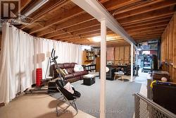Large unfinish rec room space - 