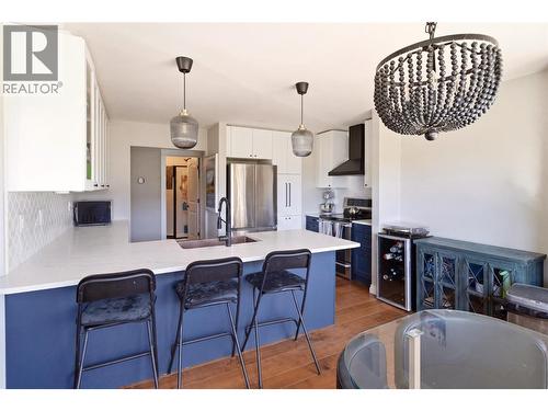 300 Scenic Drive, Coldstream, BC - Indoor Photo Showing Kitchen With Upgraded Kitchen