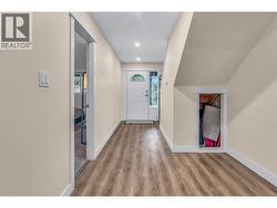Lower level entrance area. - 