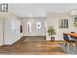 Main entrance viewed from the kitchen. - 