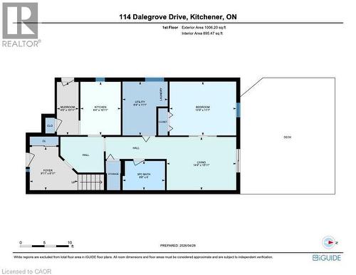 Floor plan - 114 Dalegrove Drive, Kitchener, ON - Other
