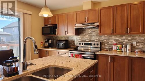 369 Belfort Crescent, Cornwall, ON - Indoor Photo Showing Kitchen With Double Sink