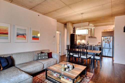 Salon - 229-111 Ch. De La Pointe-Nord, Montréal (Verdun/Île-Des-Soeurs), QC - Indoor Photo Showing Living Room