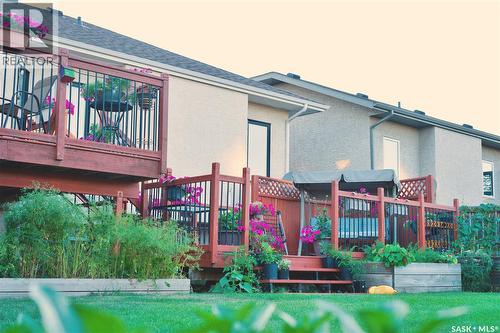 206 Brooklyn Crescent, Warman, SK - Outdoor With Deck Patio Veranda