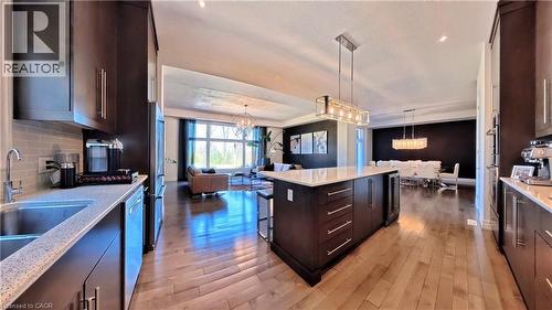 102 Deer Creek Street, Kitchener, ON - Indoor Photo Showing Kitchen With Double Sink With Upgraded Kitchen