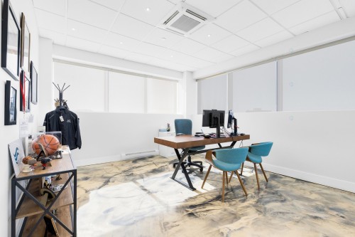 Office - 400-500-5075 Rue De Sorel, Montréal (Côte-Des-Neiges/Notre-Dame-De-Grâce), QC - Indoor Photo Showing Office