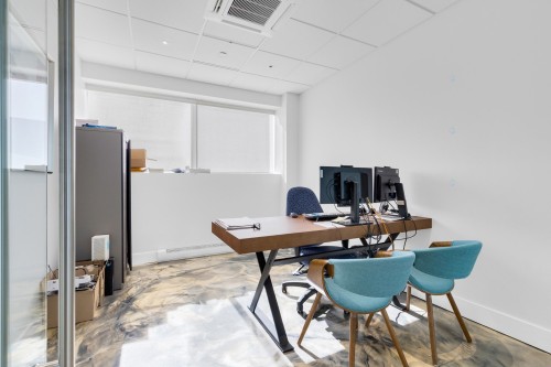 Office - 400-500-5075 Rue De Sorel, Montréal (Côte-Des-Neiges/Notre-Dame-De-Grâce), QC - Indoor Photo Showing Office