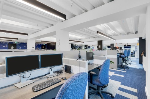 Interior - 400-500-5075 Rue De Sorel, Montréal (Côte-Des-Neiges/Notre-Dame-De-Grâce), QC - Indoor Photo Showing Office