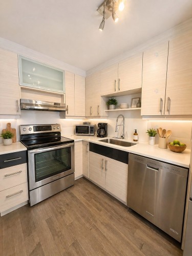 Kitchen - 409B-1800 Boul. Angrignon, Montréal (Lasalle), QC - Indoor Photo Showing Kitchen