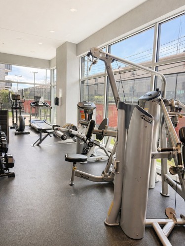 Exercise Room - 409B-1800 Boul. Angrignon, Montréal (Lasalle), QC - Indoor Photo Showing Gym Room