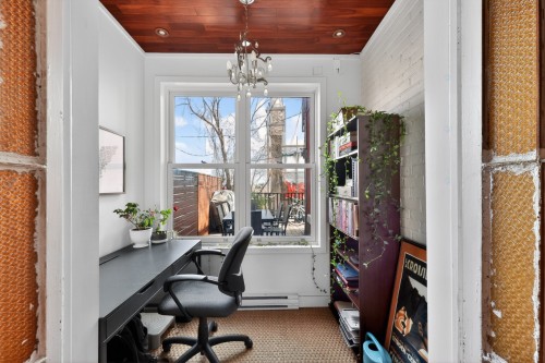 Sun Room - 162 Av. Hillside, Westmount, QC - Indoor Photo Showing Office