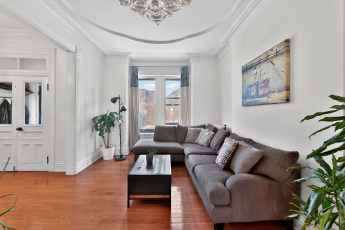 Living Room - 162 Av. Hillside, Westmount, QC - Indoor Photo Showing Living Room