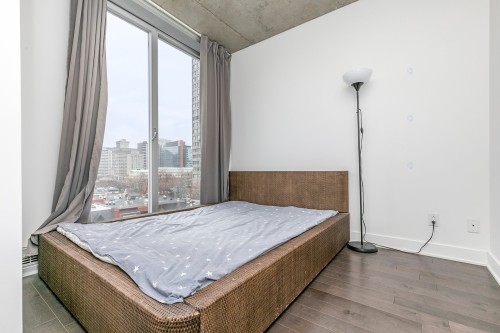 Bedroom - 804-1800 Boul. René-Lévesque O., Montréal (Ville-Marie), QC - Indoor Photo Showing Bedroom