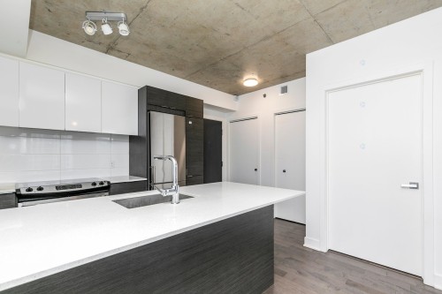 Kitchen - 804-1800 Boul. René-Lévesque O., Montréal (Ville-Marie), QC - Indoor Photo Showing Kitchen With Upgraded Kitchen