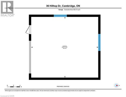Garage - 36 Hilltop Drive, Cambridge, ON - Other