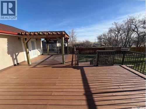 117 2Nd Street W, Frontier, SK - Outdoor With Deck Patio Veranda