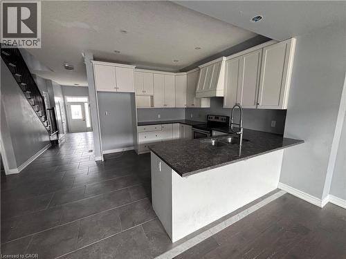 71 Fairgrounds Drive, Binbrook, ON - Indoor Photo Showing Kitchen With Double Sink
