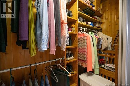 Walk in closet in primary - 8 Dane Row, Willow Grove, NB - Indoor With Storage